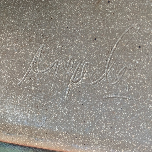 Small serving dish, pottery - Picture 5 of 5